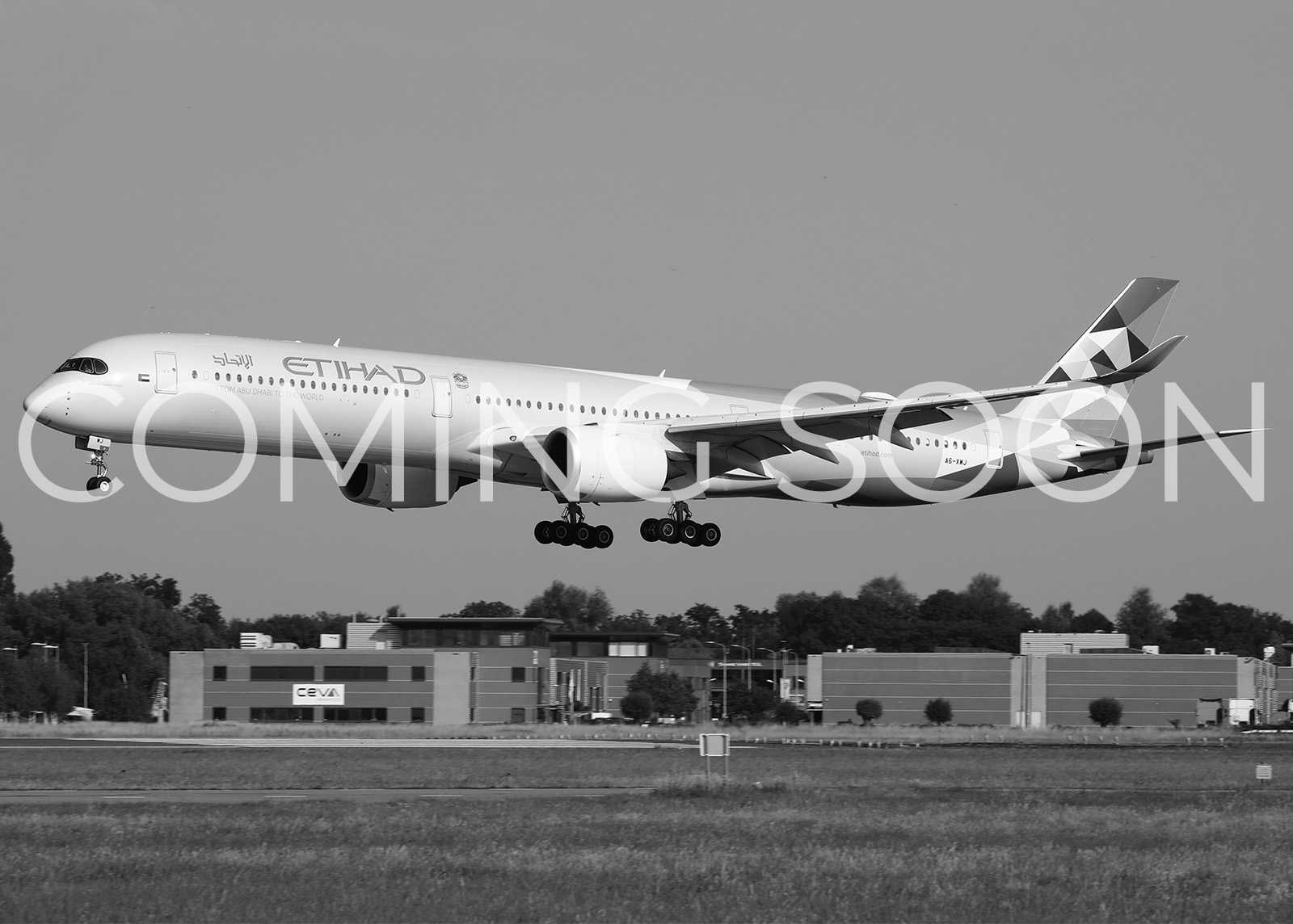 Emirates Airbus A380 Takeoff Frankfurt Airport<br />
A6-EOQ